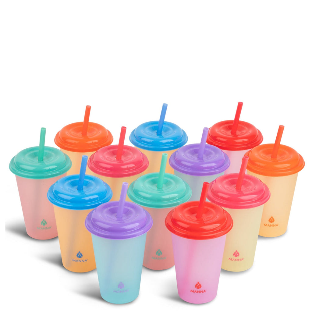 24-Piece Kid's Vivid Color-Changing Cup Set