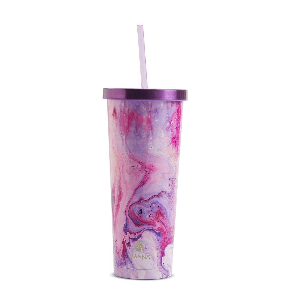 24 oz Marble Chilly Tumbler