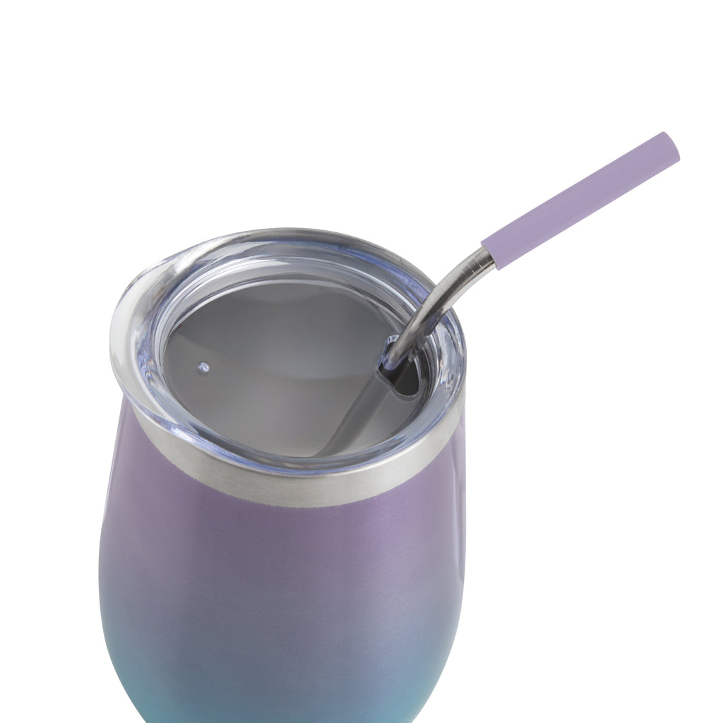 17 oz Straw Wine Tumbler