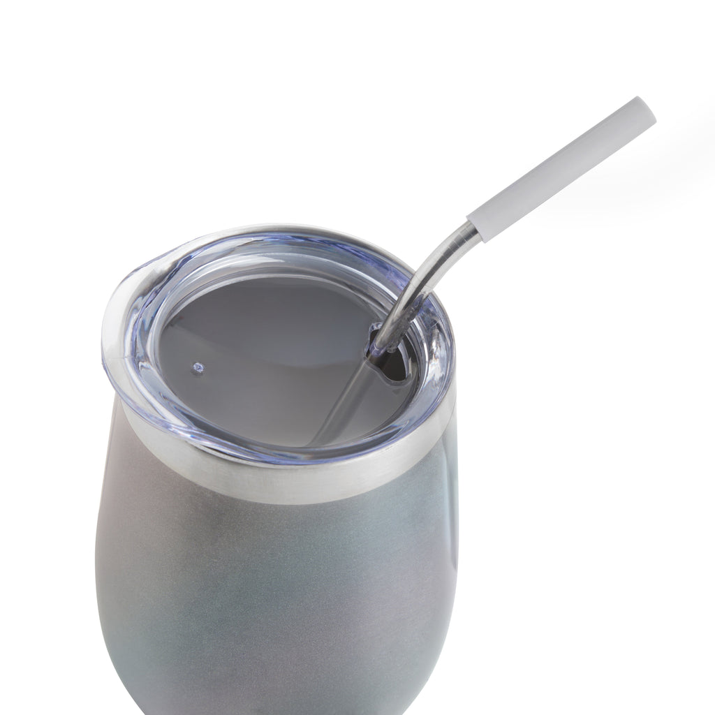 17 oz Straw Wine Tumbler