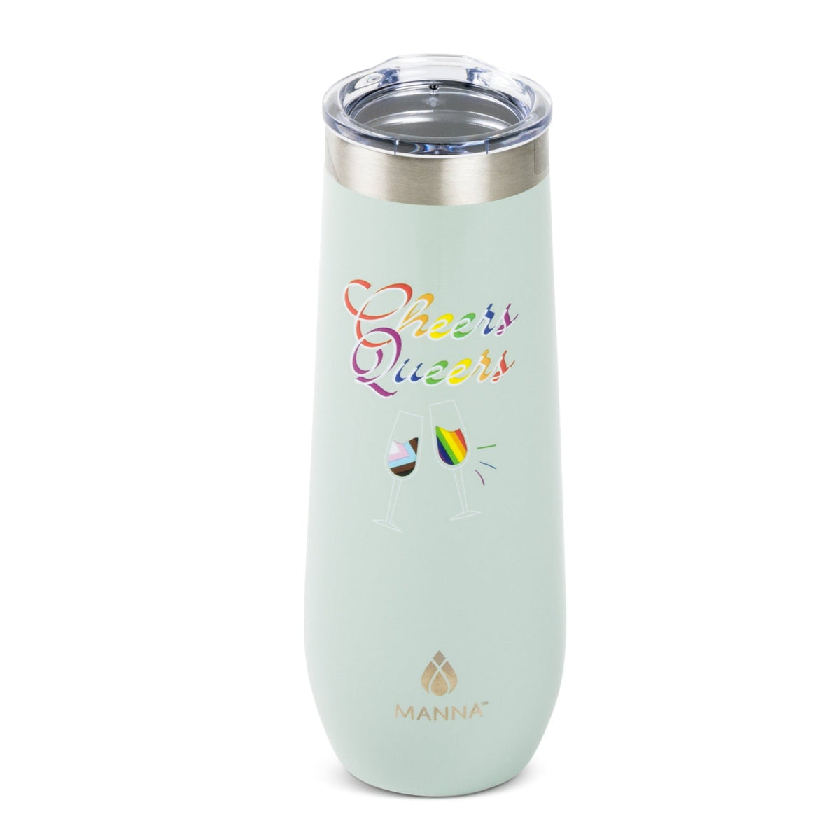 9 oz Champagne Flute, Pride Collection