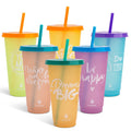6-Piece Motivation Color-Changing Cup Set