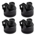 4-Piece Replacement Lid Set for Jumbo Outdoor Bottle Collection