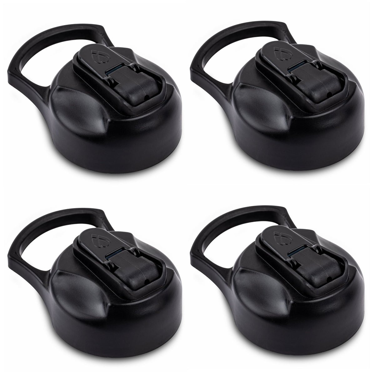 4-Piece Replacement Flip-Up Spout Lid Set for Ranger and Convoy Collections