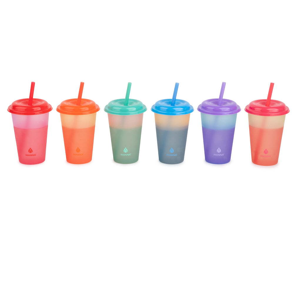 24-Piece Kid's Vivid Color-Changing Cup Set