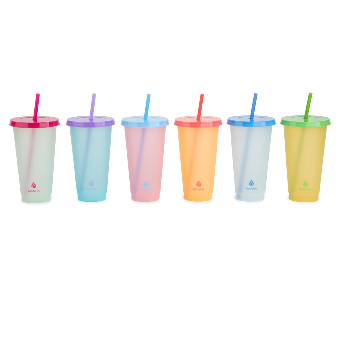 24-Piece Summer Color-Changing Cup Set