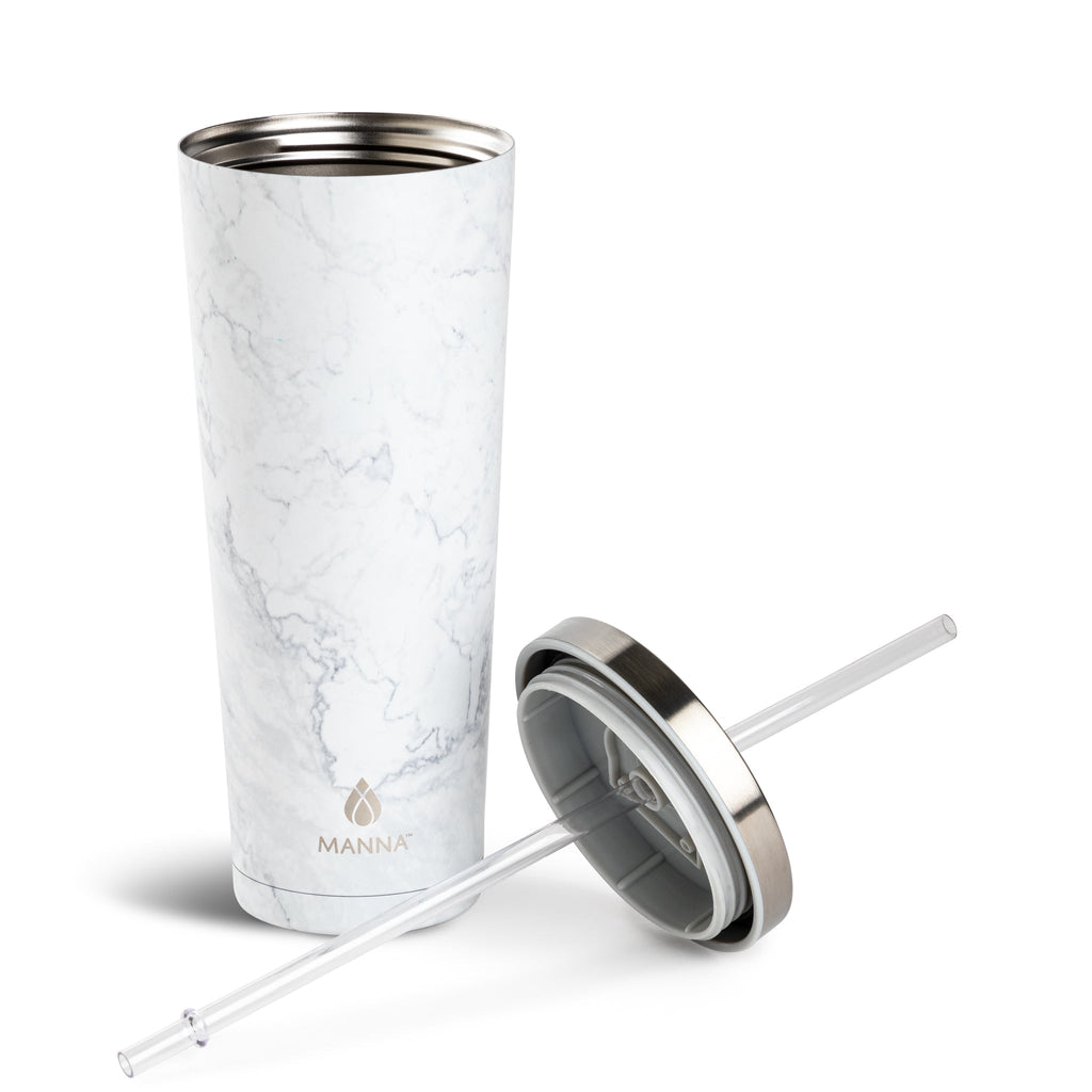 24 oz Marble Chilly Tumbler